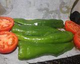 Foto del paso 4 de la receta Entrecot al grill doble con pimiento y tomate