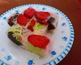 Foto langkah ke 5 dari resep Puding Soya Bolu Kukus.