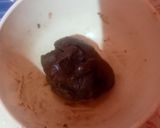 A picture of step 2 of Choco balls.
