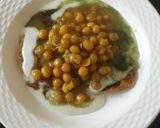 A picture of step 7 of Aloo Matar Tikki Chaat.