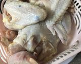 Hình bước làm 1 của món Canh gà bí đỏ