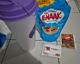 Foto langkah ke 1 dari resep Es Teh Creamer Kental Manis Kocok.