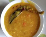 A picture of step 8 of Dal tadka.