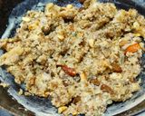 A picture of step 5 of Double ka meetha.