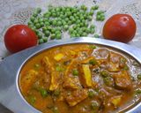 पंजाबी मटर पनीर (punjabi matar paneer recipe in Hindi) रेसिपी चरण 4 फोटो