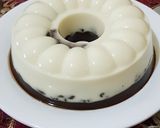 Foto langkah ke 3 dari resep Puding coklat susu oreo.