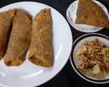 পালং থেপলা (Palak thepla recipe in Bengali) রেসিপির ধাপ 5 ছবি