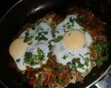 A picture of step 4 of Masala egg.