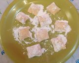Foto del paso 7 de la receta: Saquitos de cangrejo y ricota en salsa de langostinos y albahaca