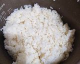 Foto langkah ke 9 dari resep Nasi Tim Ayam Jamur.