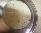 A picture of step 7 of Papad Rolls.