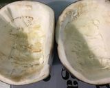 Une image de l'étape 4 de Aubergine italienne farcie au poulet haché et poivron vert.