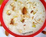 चावल की खीर(chawal ki kheer recipe in Hindi) रेसिपी चरण 6 फोटो