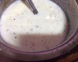 A picture of step 2 of Thandai masala milk.