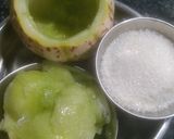 A picture of step 2 of Muskmelon Lassi.
