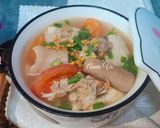 Hình bước làm 4 của món Mì udon nấu đuôi heo