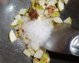 A picture of step 1 of Pear Chutney.