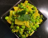 मटर आलू (Matar aloo recipe in Hindi) रेसिपी चरण 4 फोटो