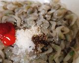 Hình bước làm 1 của món Gỏi rau muống tép đồng(trộn bằng mắm tôm)