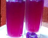 A picture of step 6 of Butterfly pea Flowers Magical Tea.