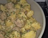 Une image de l'étape 5 de Boulettes de porc et pommes de terre en sauce au Cookeo infinity.
