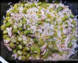 A picture of step 3 of Asparagus and Razor Clam Risotto.