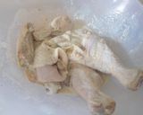 A picture of step 1 of Buttermilk Fried Chicken.
