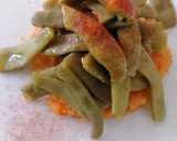 Foto del paso 4 de la receta: Judías verdes y patas con pimentón