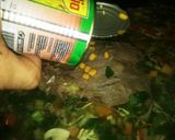 Foto del paso 7 de la receta: Sopa de verduras con carne entera, rellena de queso frezco