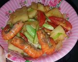 รูปขั้นตอนการทำที่ 7 ของ ผัดเปรี้ยวหวานกุ้ง (ไม่ใส่ซอสมะเขือเทศ) #งบ60บาท