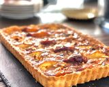 Une image de l'étape 8 de Ma très bonne tarte abricots / nectarines sur lit de crème noisette/ amande.