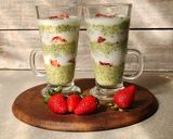 Foto del paso 7 de la receta: 🍵🍓Matcha strawberry chía pudding 🍵 Fresco, saludable y saciante 🍓🍵