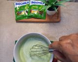 Foto langkah ke 3 dari resep Matcha Cream Toast.