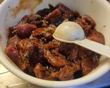 A picture of step 2 of Beef in Oyster Sauce (蚝油牛肉).