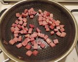 Une image de l'étape 5 de Poutine au Jambon.
