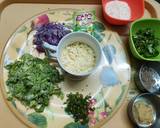 Cabbage Mini Pancakes with Besan or Chickpea Flour recipe step 1 photo