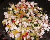 Lazacfilé párolt zöldségekkel recept fázis 1 fotója