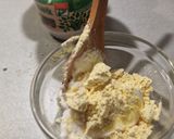 Mogyorókrémes derelye, mogyoró bundában, édes sajtkrémre fektetve (vegán) recept fázis 1 fotója