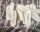 A picture of step 5 of Nendran Banana Bajji.