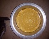A picture of step 6 of Mango/carrot cake.... #Baking for kids...