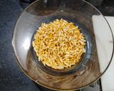 A picture of step 2 of Kurkure Bhel.