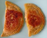 Фото кроку 4 до Тісто на чебуреки на окропі🥟.