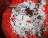 Foto langkah ke 3 dari resep Red Velvet Cookies #day13.