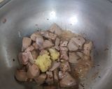 A picture of step 4 of Mutton kaleji masala.