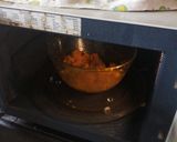 A picture of step 2 of Mango Burfi.