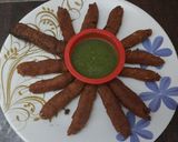 A picture of step 6 of Soya Kebab.