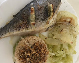 Foto del paso 5 de la receta: Dorada al horno con arroz y repollo