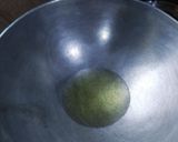 A picture of step 1 of Sev Tamatar ki Sabji.