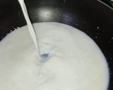 A picture of step 1 of Bread malai roll.