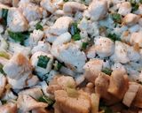 Foto del paso 2 de la receta: Salsa de pollo al verdeo 🍗🍽